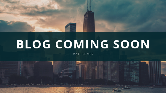 Matt Nemer's First Blog Post